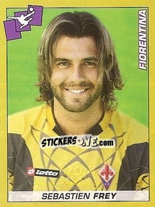 Sticker Sebastien Frey - Calciatori 2007-2008 n. 101 - Panini