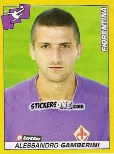 Sticker Alessandro Gamberini - Calciatori 2007-2008 - Panini