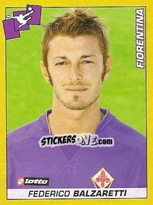 Sticker Federico Balzaretti - Calciatori 2007-2008 n. 106 - Panini