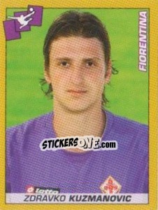 Cromo Zdravko Kuzmanovic - Calciatori 2007-2008 - Panini