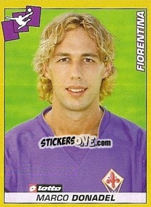 Sticker Marco Donadel - Calciatori 2007-2008 n. 110 - Panini