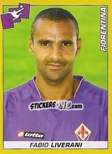 Sticker Fabio Liverani - Calciatori 2007-2008 n. 111 - Panini