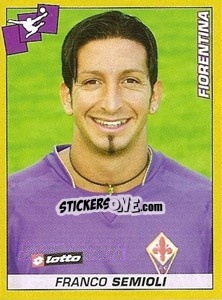Sticker Franco Semioli - Calciatori 2007-2008 n. 114 - Panini