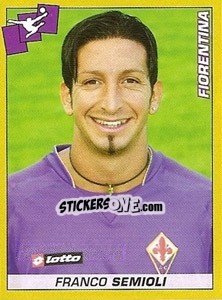 Figurina Franco Semioli - Calciatori 2007-2008 - Panini