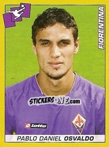 Cromo Pablo Daniel Osvaldo - Calciatori 2007-2008 - Panini