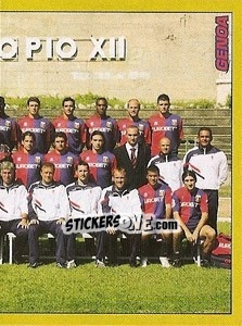Sticker Squadra Genoa (2) - Calciatori 2007-2008 n. 122 - Panini