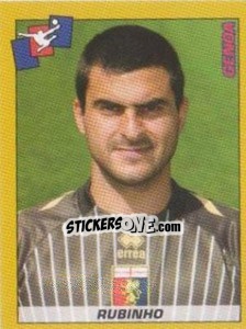 Sticker Rubinho - Calciatori 2007-2008 n. 125 - Panini