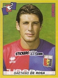 Sticker Gaetano De Rosa - Calciatori 2007-2008 n. 126 - Panini