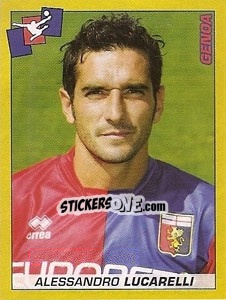 Sticker Alessandro Lucarelli - Calciatori 2007-2008 n. 127 - Panini