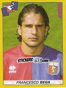 Sticker Francesco Bega - Calciatori 2007-2008 n. 128 - Panini