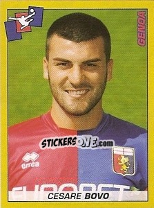 Sticker Cesare Bovo - Calciatori 2007-2008 - Panini