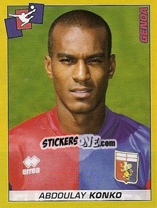 Sticker Abdoulay Konko - Calciatori 2007-2008 - Panini