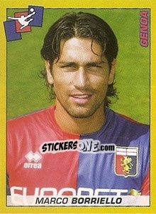Sticker Marco Borriello - Calciatori 2007-2008 n. 141 - Panini