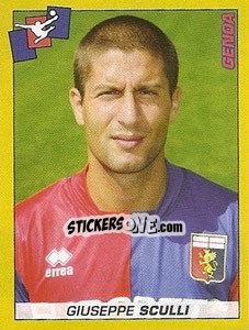 Cromo Giuseppe Sculli - Calciatori 2007-2008 - Panini