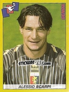 Sticker Alessio Scarpi - Calciatori 2007-2008 n. 144 - Panini