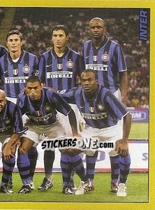 Cromo Squadra Inter (2) - Calciatori 2007-2008 - Panini