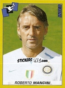 Sticker Roberto Mancini (Allenatore) - Calciatori 2007-2008 n. 148 - Panini