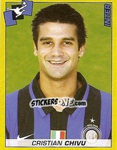 Sticker Cristian Chivu - Calciatori 2007-2008 n. 152 - Panini