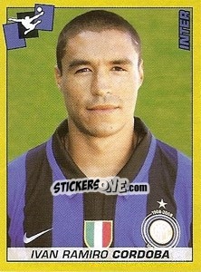 Sticker Ivan Ramiro Cordoba - Calciatori 2007-2008 n. 153 - Panini
