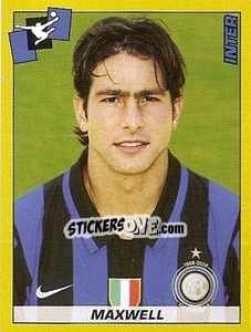 Sticker Maxwell - Calciatori 2007-2008 n. 155 - Panini