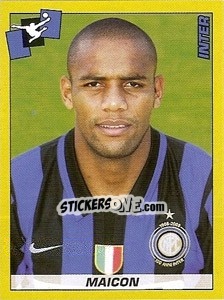 Sticker Maicon - Calciatori 2007-2008 n. 156 - Panini