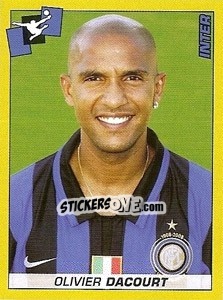 Sticker Olivier Dacourt - Calciatori 2007-2008 n. 158 - Panini