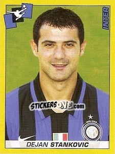 Sticker Dejan Stankovic - Calciatori 2007-2008 n. 162 - Panini