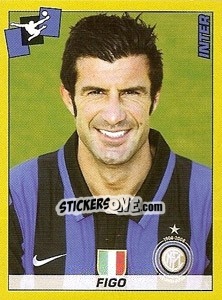 Figurina Figo - Calciatori 2007-2008 - Panini