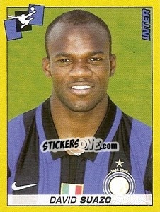 Sticker David Suazo - Calciatori 2007-2008 n. 164 - Panini