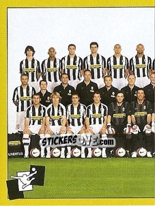 Figurina Squadra Juventus (1) - Calciatori 2007-2008 - Panini