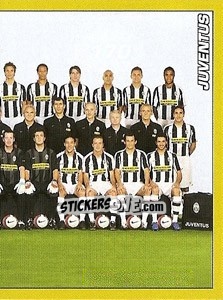 Sticker Squadra Juventus (2) - Calciatori 2007-2008 n. 170 - Panini