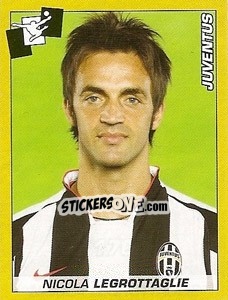 Sticker Nicola Legrottaglie - Calciatori 2007-2008 - Panini