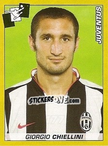 Sticker Giorgio Chiellini - Calciatori 2007-2008 n. 177 - Panini