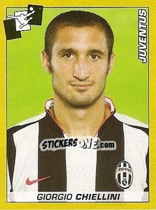 Cromo Giorgio Chiellini - Calciatori 2007-2008 - Panini