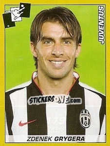 Figurina Zdenek Grygera - Calciatori 2007-2008 - Panini