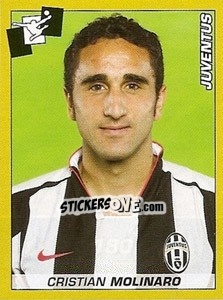 Cromo Cristian Molinaro - Calciatori 2007-2008 - Panini