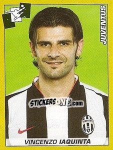 Figurina Vincenzo Iaquinta - Calciatori 2007-2008 - Panini