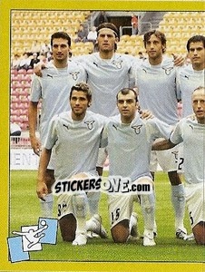 Sticker Squadra Lazio (1) - Calciatori 2007-2008 - Panini