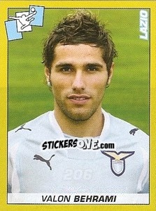 Sticker Valon Behrami - Calciatori 2007-2008 n. 206 - Panini