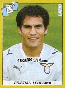 Cromo Cristian Ledesma - Calciatori 2007-2008 - Panini