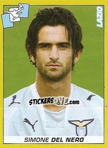 Sticker Simone Del Nero - Calciatori 2007-2008 n. 212 - Panini