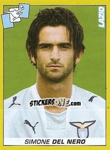 Cromo Simone Del Nero - Calciatori 2007-2008 - Panini