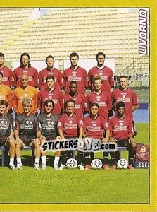 Cromo Squadra Livorno (2) - Calciatori 2007-2008 n. 218 - Panini