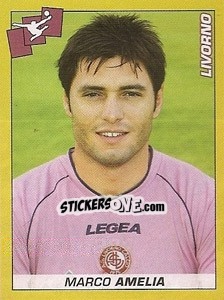 Sticker Marco Amelia - Calciatori 2007-2008 n. 221 - Panini