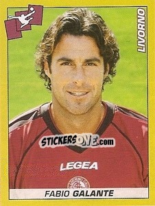 Sticker Fabio Galante - Calciatori 2007-2008 - Panini