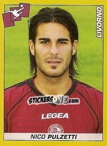 Sticker Nico Pulzetti - Calciatori 2007-2008 n. 233 - Panini