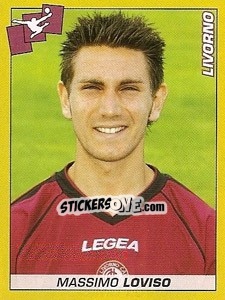 Sticker Massimo Loviso - Calciatori 2007-2008 n. 234 - Panini