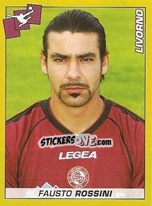 Sticker Fausto Rossini - Calciatori 2007-2008 n. 236 - Panini