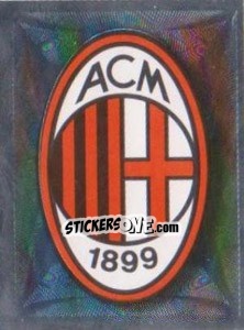 Sticker Scudetto Milan - Calciatori 2007-2008 n. 243 - Panini