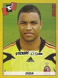 Sticker Dida - Calciatori 2007-2008 - Panini